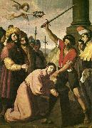 Francisco de Zurbaran the martydom of st james. oil on canvas